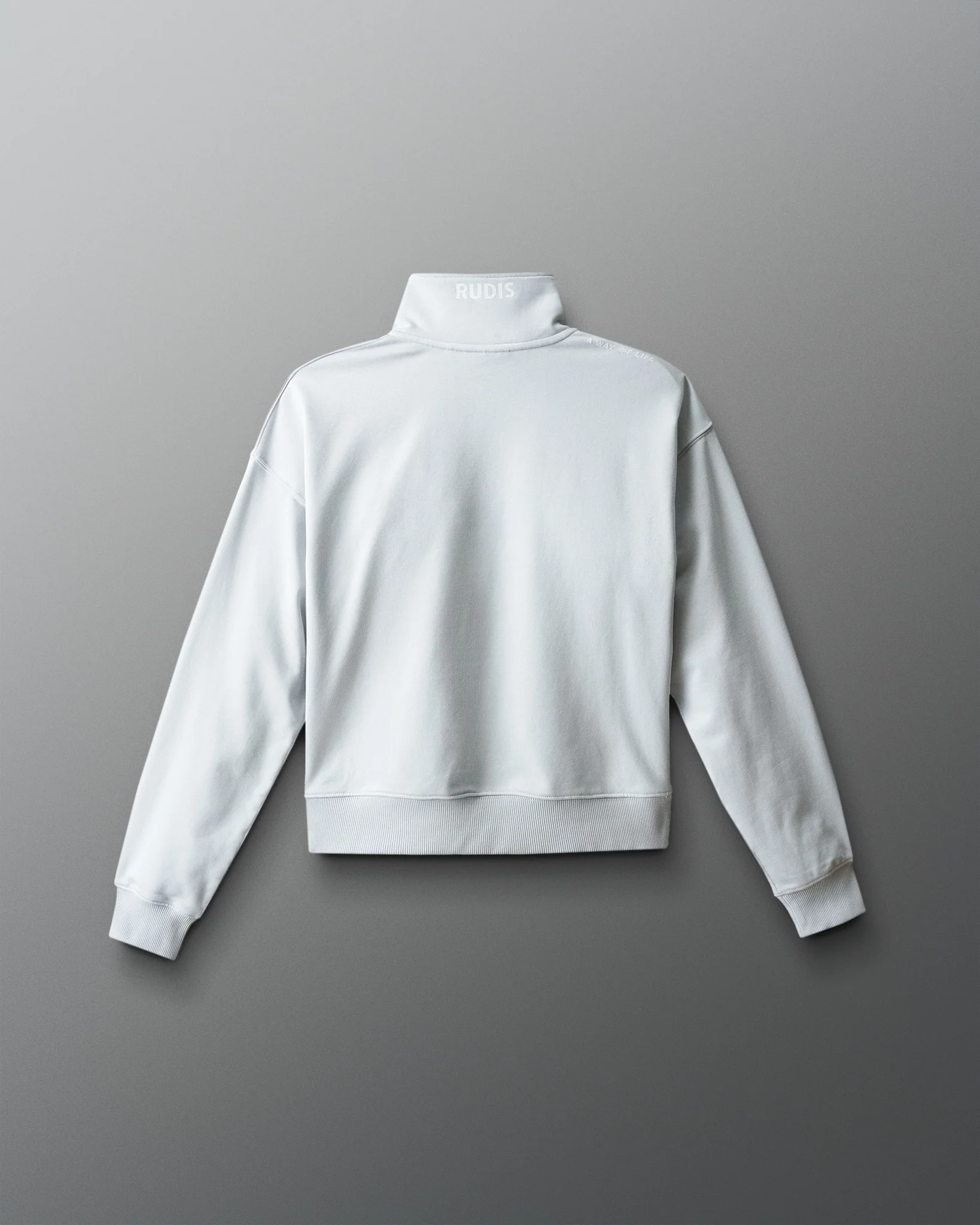 Women's Luxe Terry 1/4 Zip - Lunar - Image 4