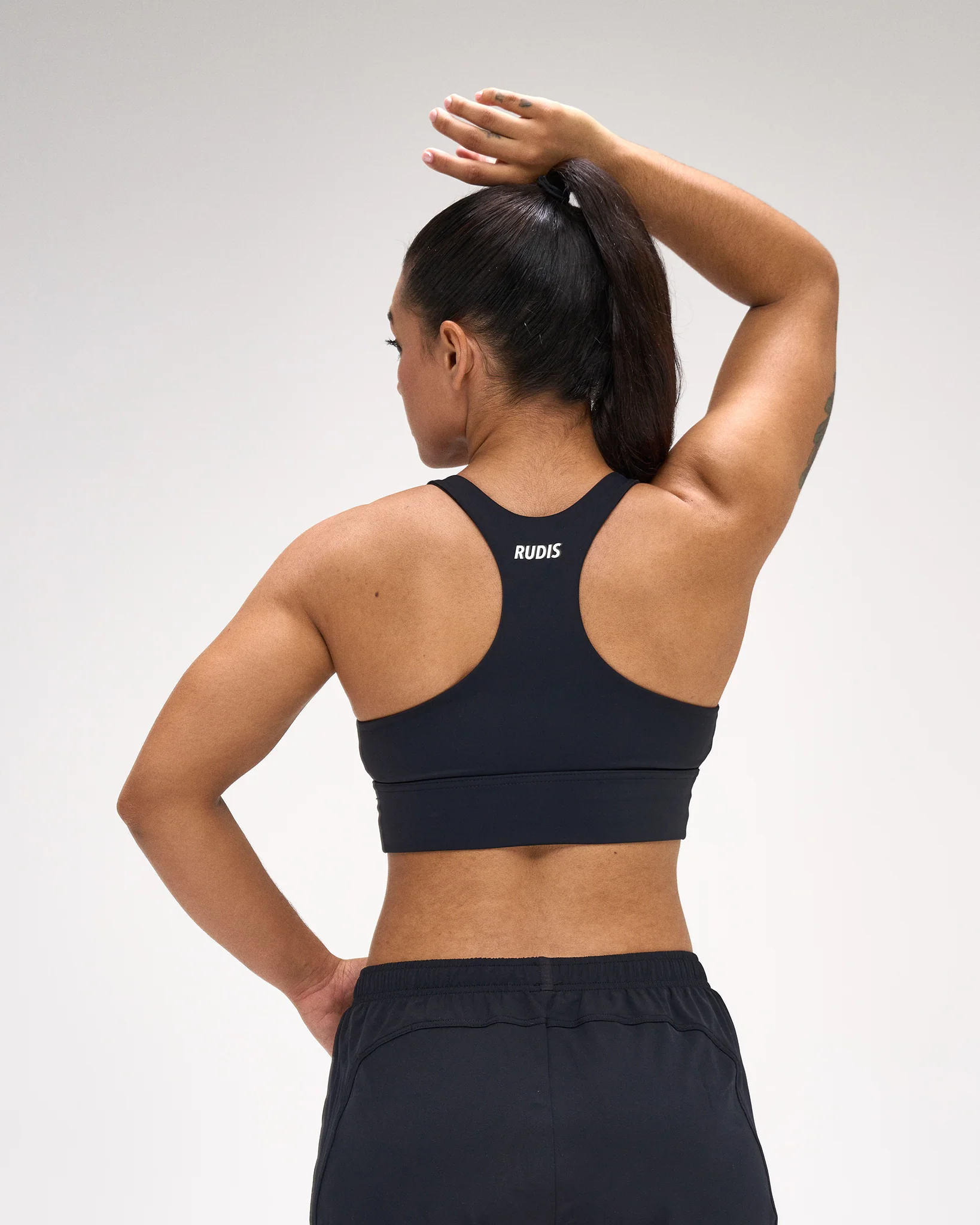 Women's Scoop Neck Padded Sports Bra - Image 2