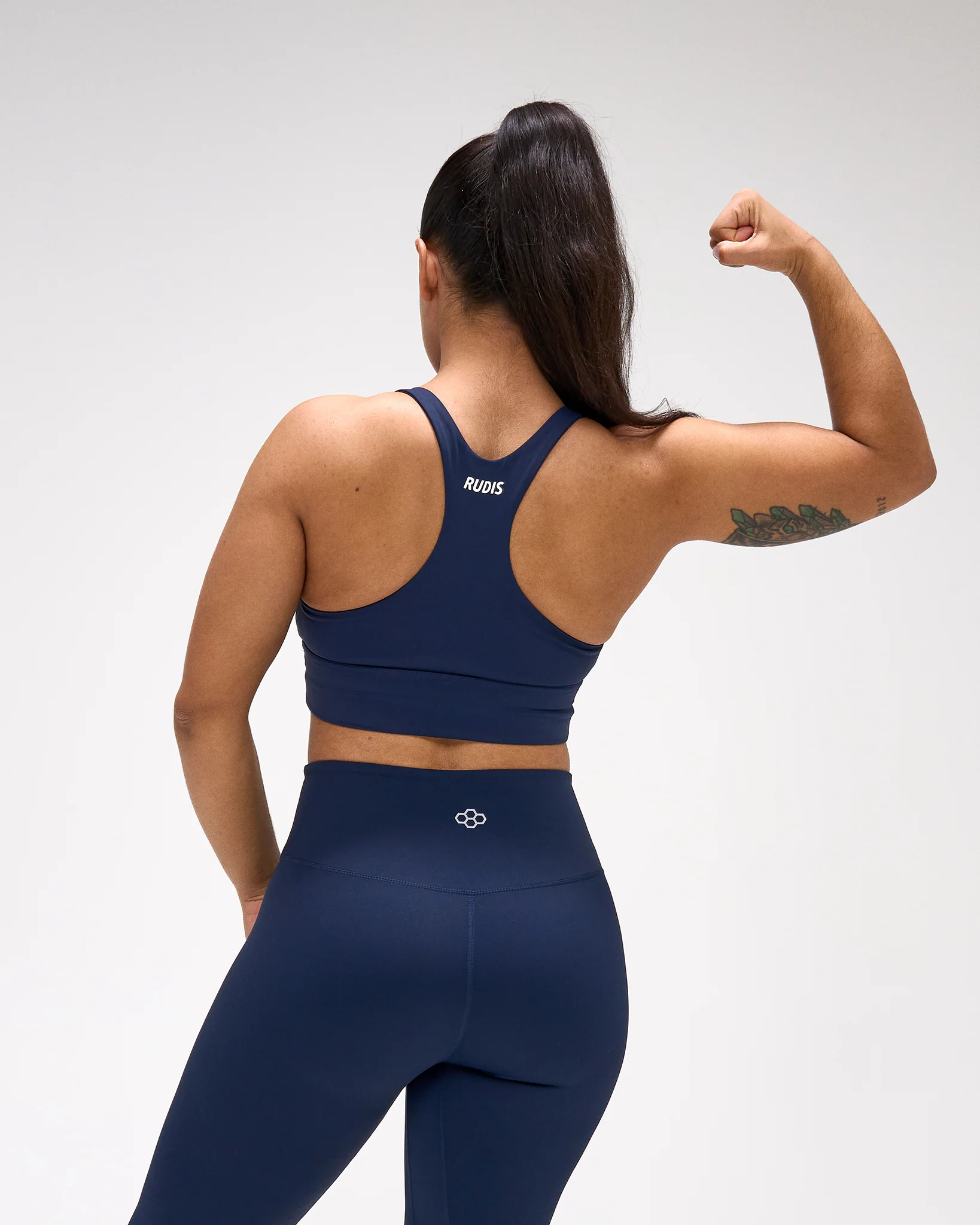 Women's Scoop Neck Padded Sports Bra - Image 6