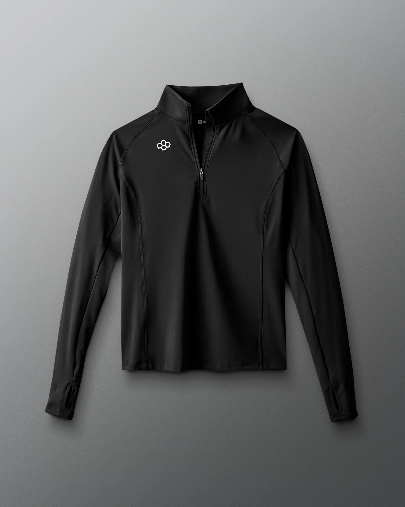 Women's Victory 1/4 Zip - Black - Image 3