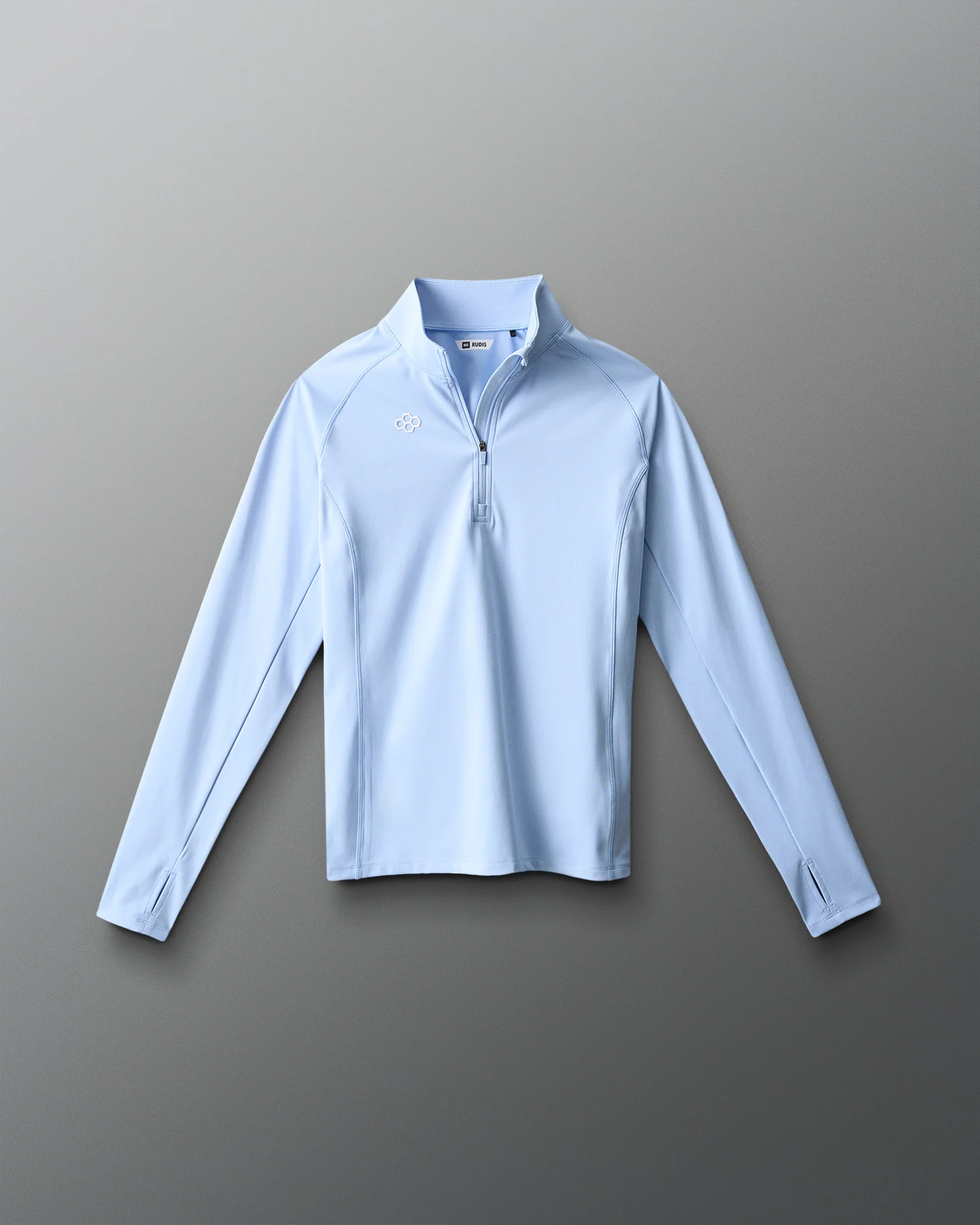 Women's Victory 1/4 Zip - Light Blue - Image 3