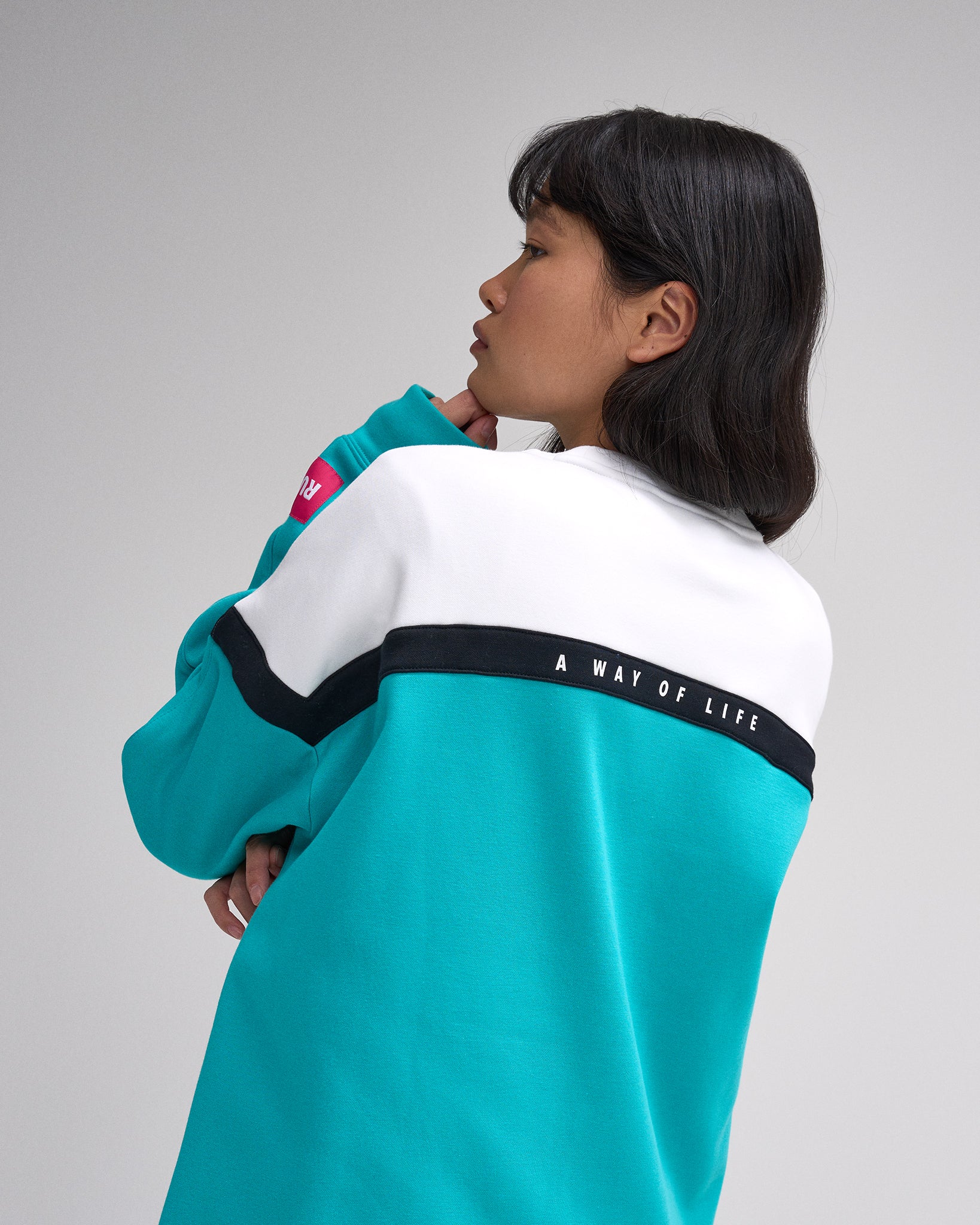 Wrestling Colorblock Crewneck - Image 15
