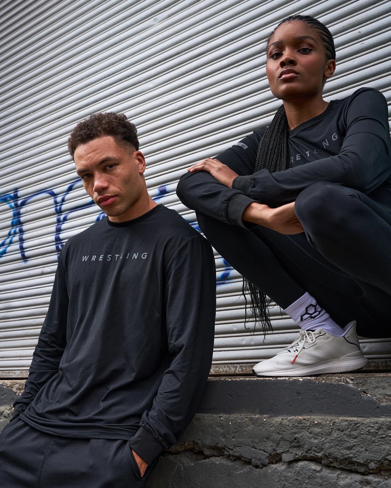 Wrestling Hybrid Long Sleeve