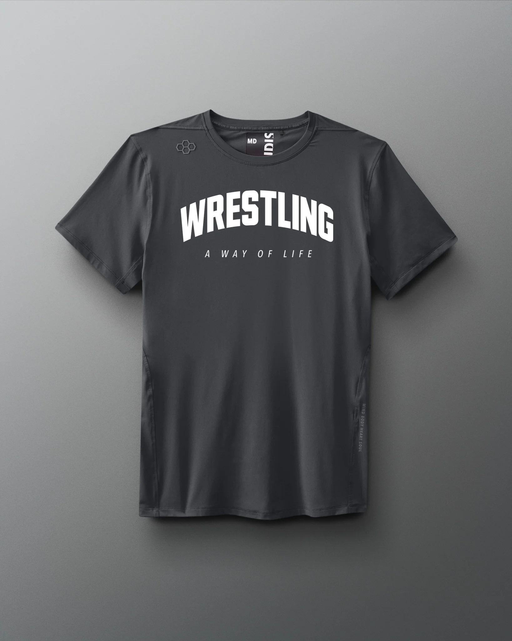 Wrestling Motto Performance T-Shirt - Image 3