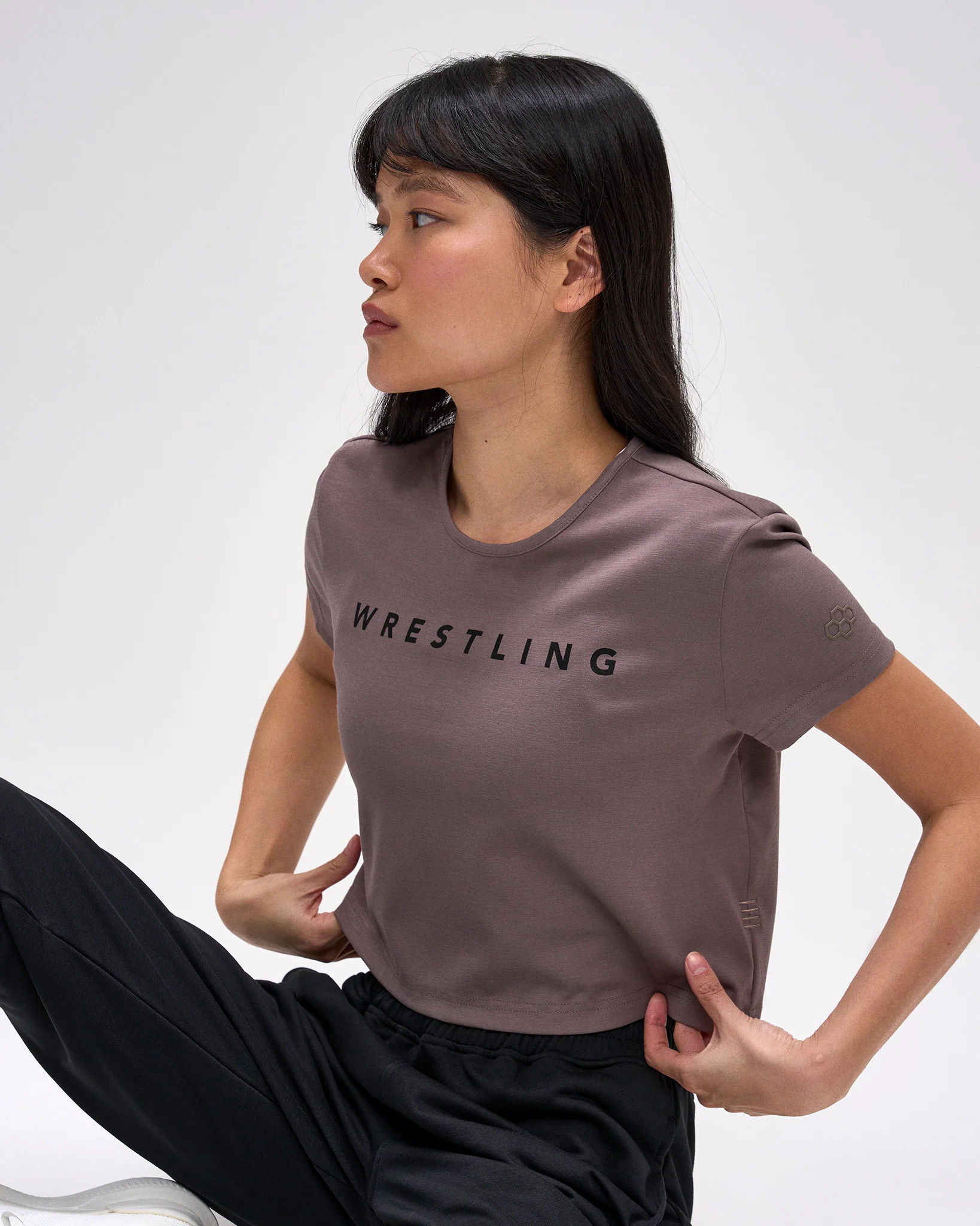 Wrestling Women's Ultimate Crop T-Shirt - Image 4