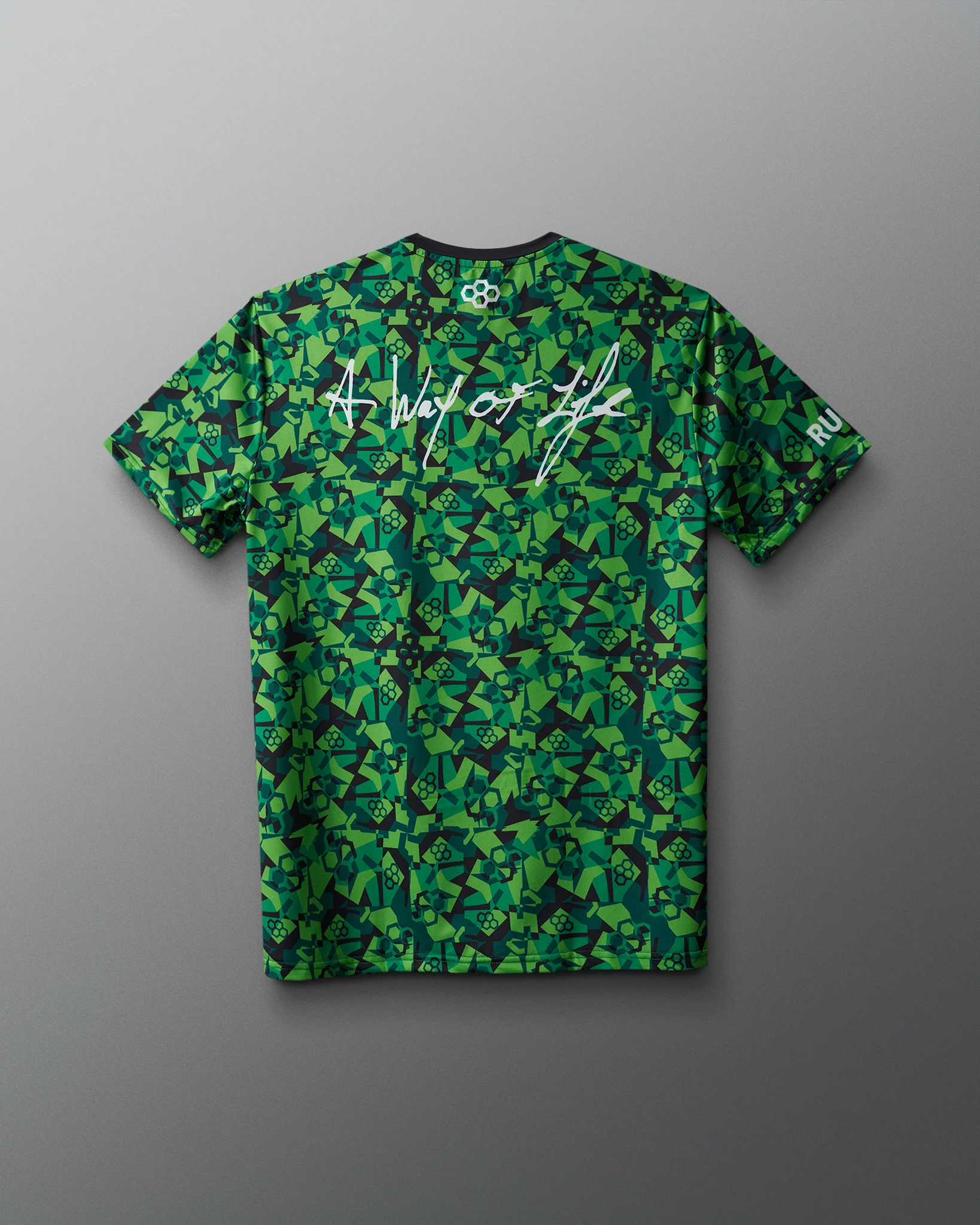 Wrestling Wordmark Camo Sublimated T-Shirt - Image 12