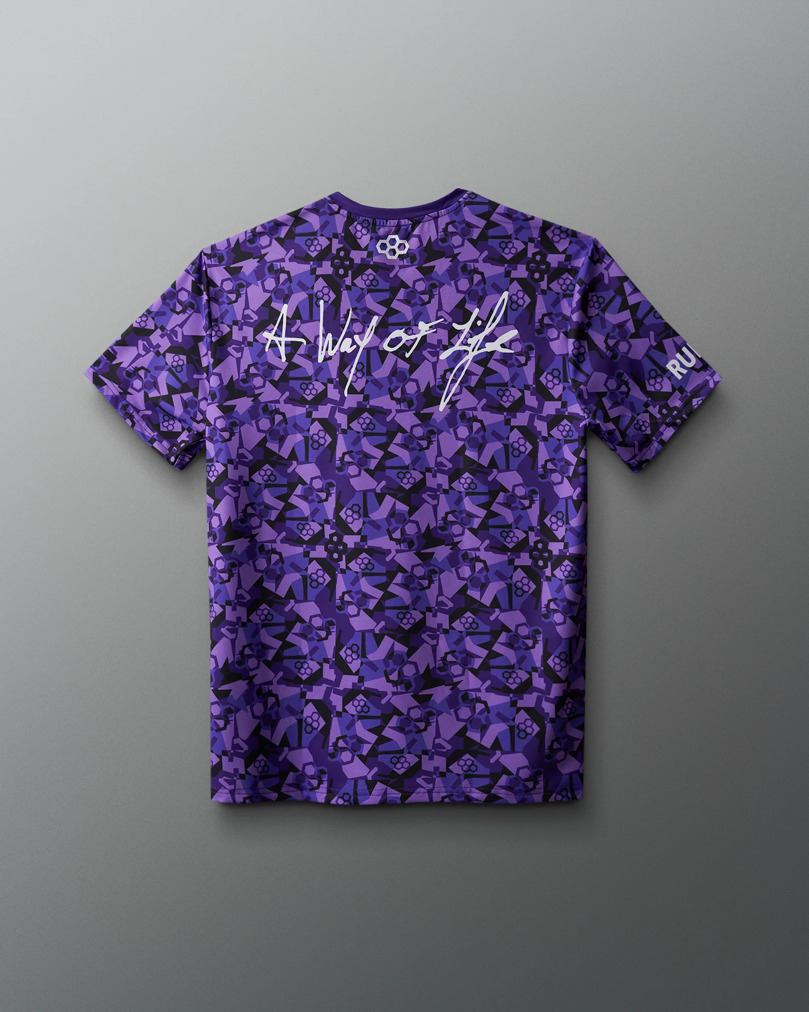 Wrestling Wordmark Camo Sublimated T-Shirt - Image 5