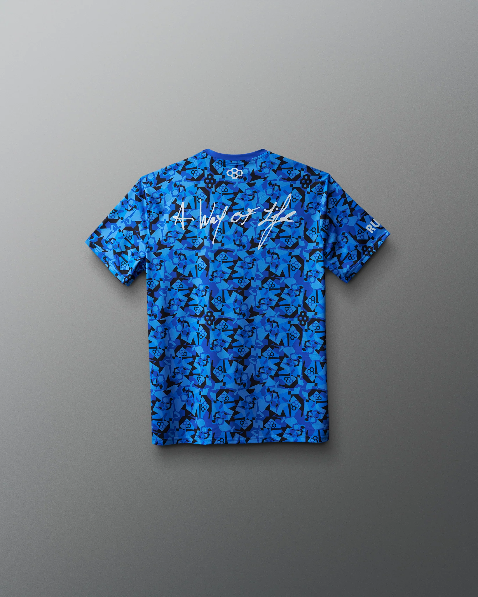 Wrestling Wordmark Camo Youth Sublimated T-Shirt - Image 3