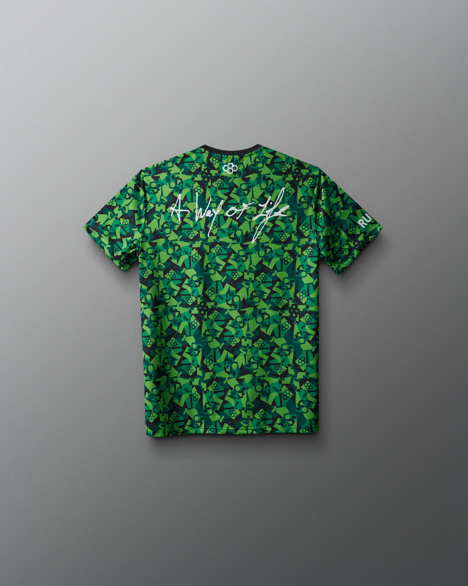 Wrestling Wordmark Camo Youth Sublimated T-Shirt - Image 7