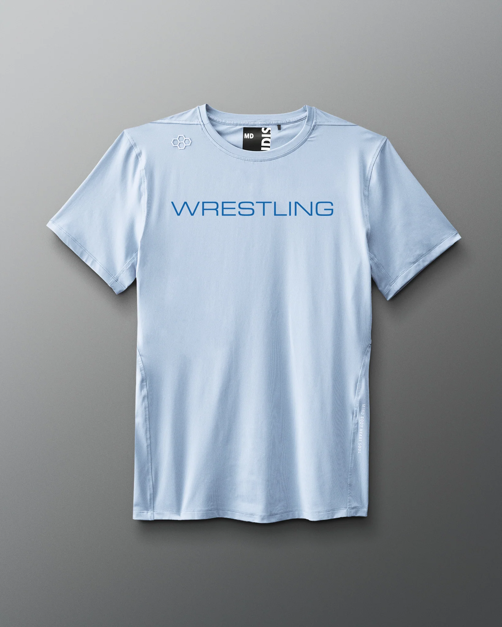 Wrestling Wordmark Performance T-Shirt - Image 2